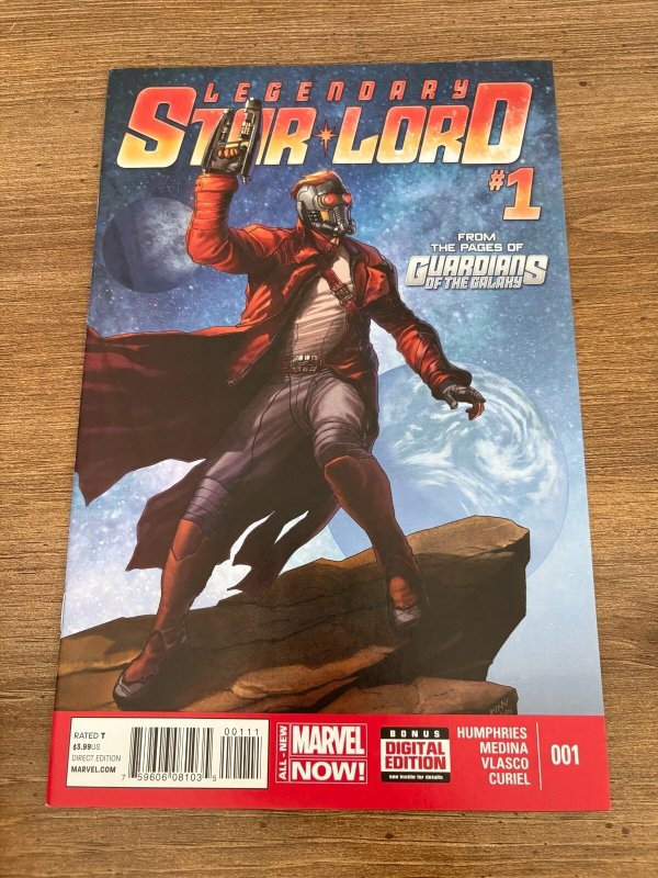 Lot of 12 Legendary Star-Lord Marvel Comics 1 2 3 4 5 6 7 8 9 10 11 12 NM 8 J482 (Marvel Comics), raw comic book in NM condition — front cover