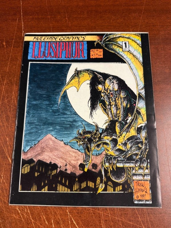 I, Lusiphur #1, raw, ungraded comic book — front cover