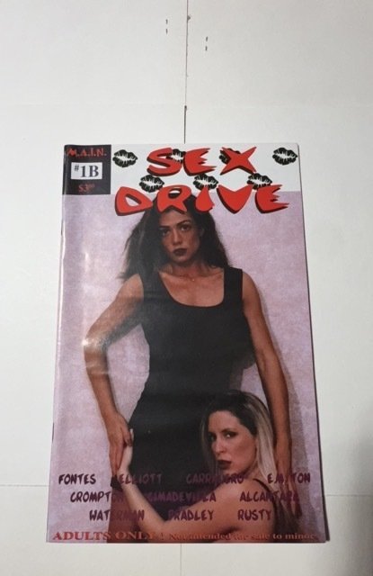 Sex Drive #1 (1997), raw comic book in NM condition — front cover