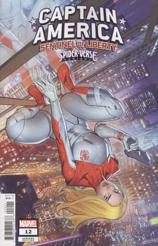 Captain America: Sentinel of Liberty #12 (Marvel Comics, 2022), raw comic book in VF/NM condition — front cover