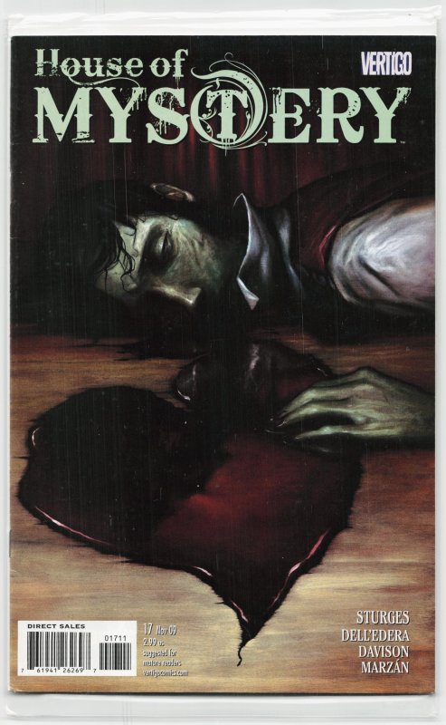 House of Mystery #17 (DC Comics, 2009), raw, ungraded comic book — front cover