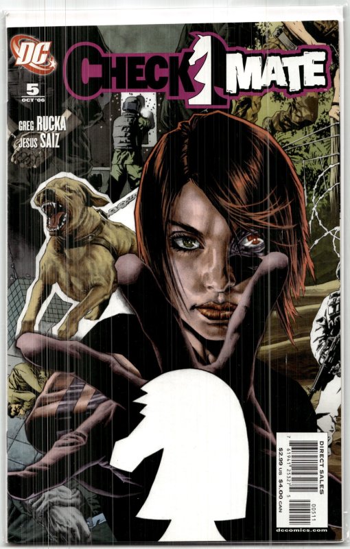 Checkmate #5 (2006), raw, ungraded comic book — front cover