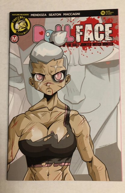 DollFace #15 (2018), raw, ungraded comic book — front cover