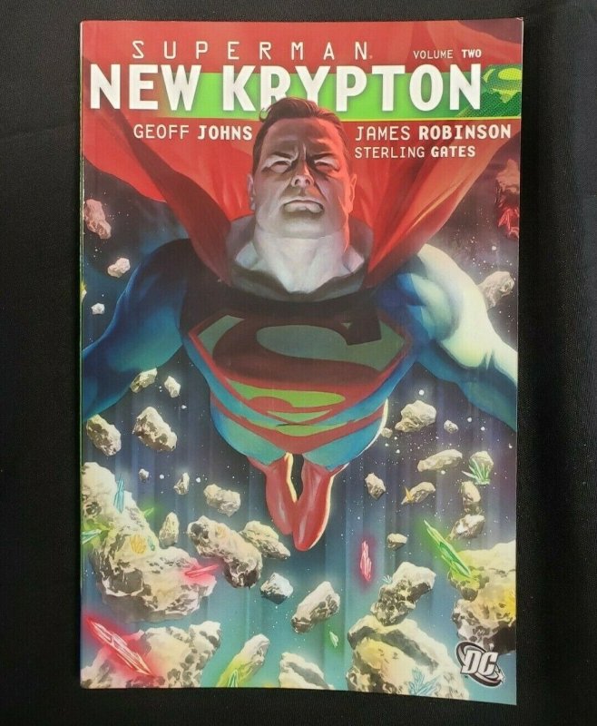 Superman: New Krypton Volume 2 (Vf/nm) Tpb, Softcover, Invasive Surgery 2009 (2009), raw comic book in VF/NM condition — front cover
