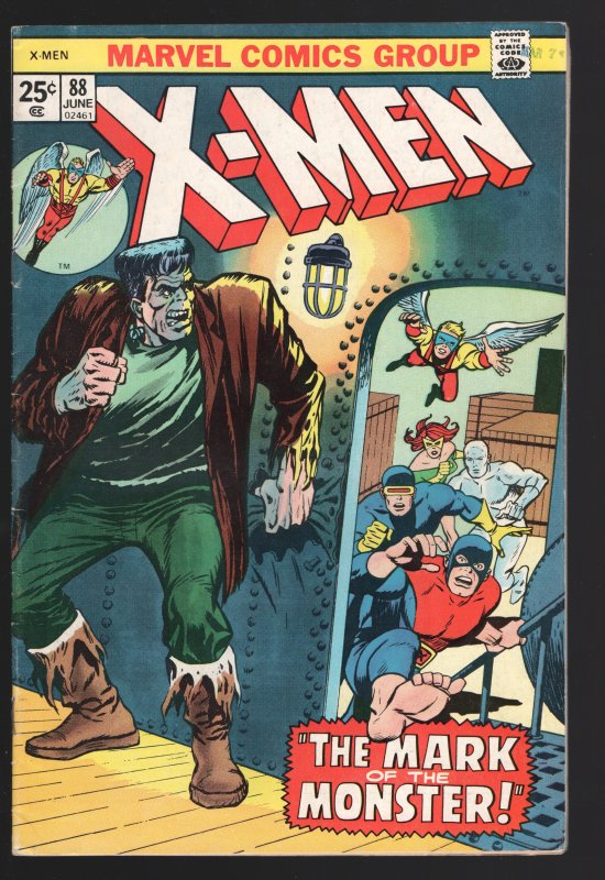 X-Men #88 (Marvel Comics, 1999), raw comic book in VF 7.0 condition — front cover