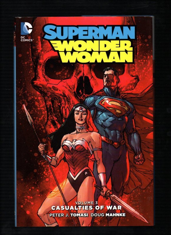 Superman/wonder Woman #3 (2015), raw, ungraded comic book — front cover