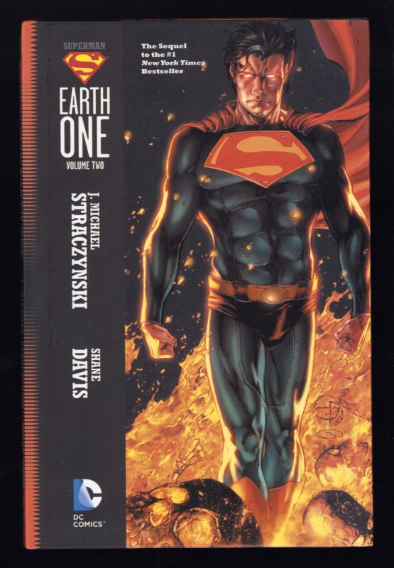 Superman Earth One Vol.2 - 1st Printing HC. Signed 2x Interior (9.2 ob) 2012 (2012), raw comic book in 9.2 condition — front cover