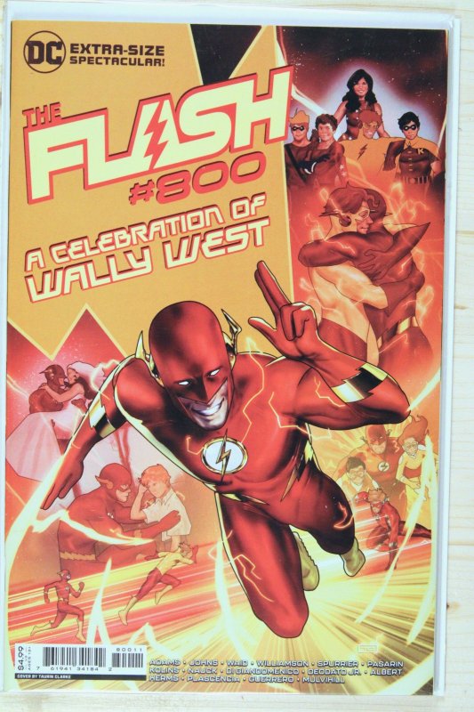 The Flash #800 (DC Comics, 2023), raw comic book in NM+ 9.6 condition — front cover