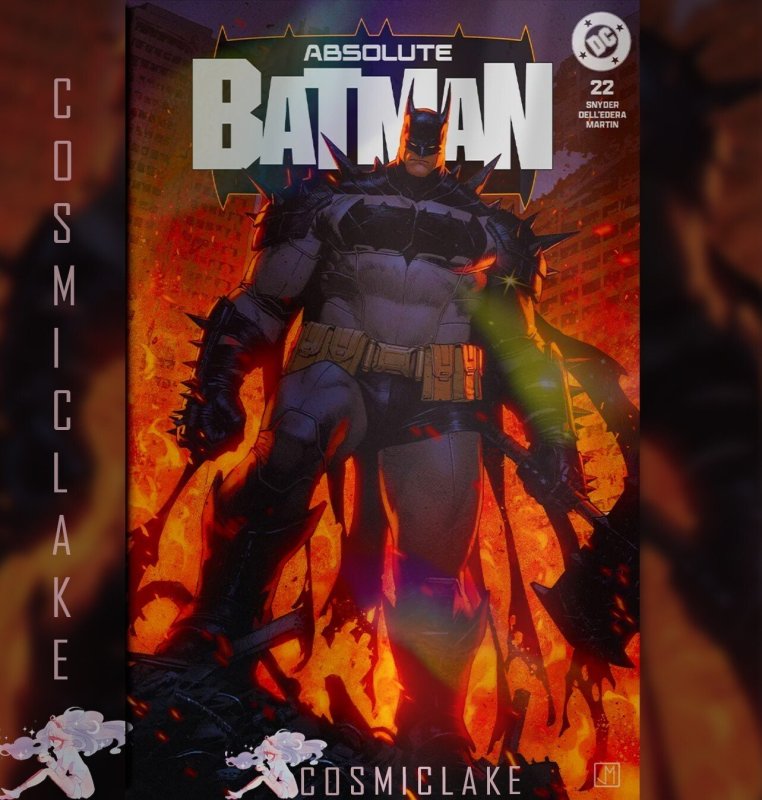 Absolute Batman #22 (DC Comics), raw, ungraded comic book — front cover