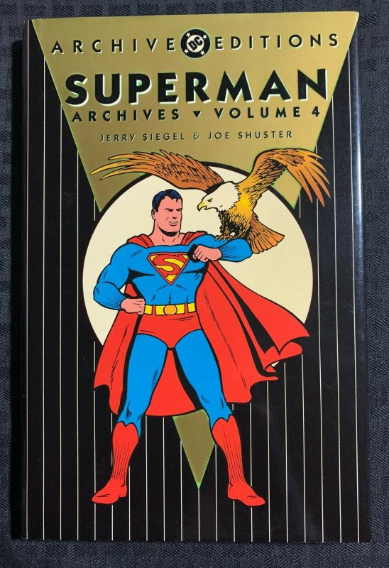 1994 Superman Archives v.4 Hc/dj Vf+/fvf 1st DC / Fisherman Collection (DC Comics, 1994), raw comic book in VF+ condition — front cover