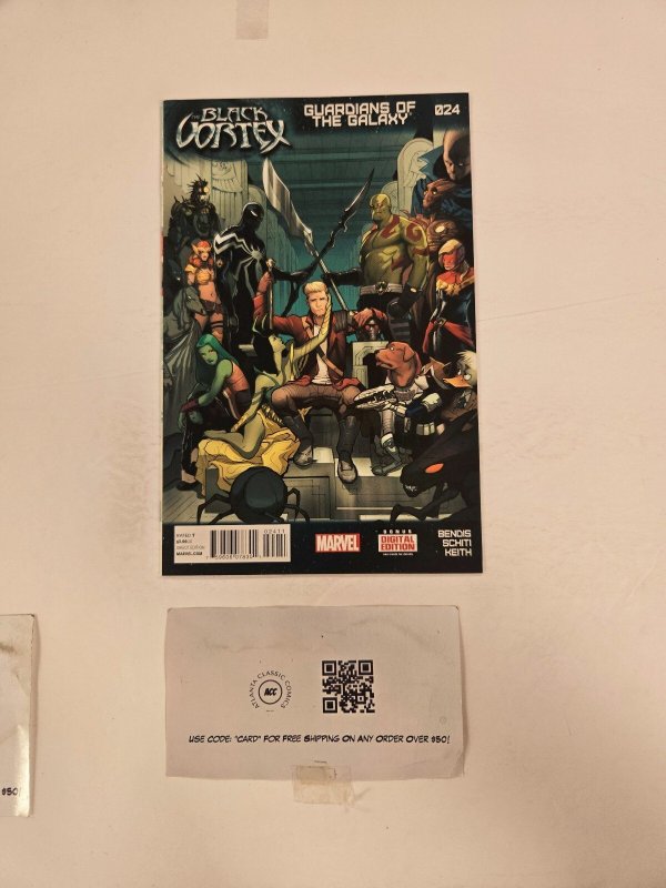 Guardians of the Galaxy #24 (Marvel Comics), raw comic book in NM condition — front cover
