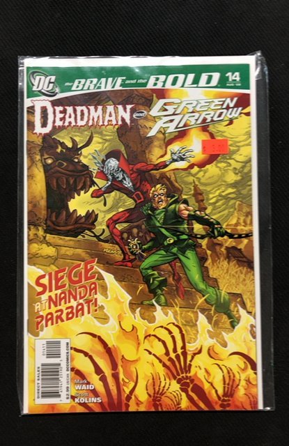 The Brave and the Bold #14 (DC Comics, 2008), raw, ungraded comic book — front cover