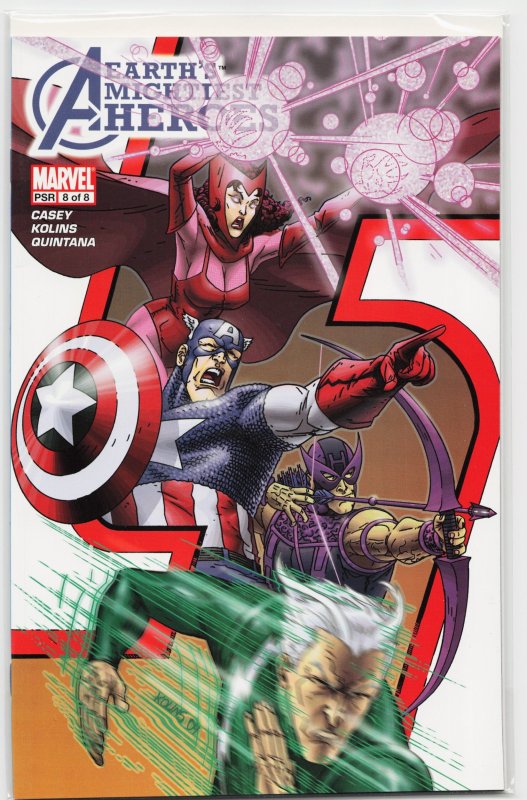 Avengers: Earth's Mightiest Heroes #8 (Marvel Comics, 2005), raw, ungraded comic book — front cover