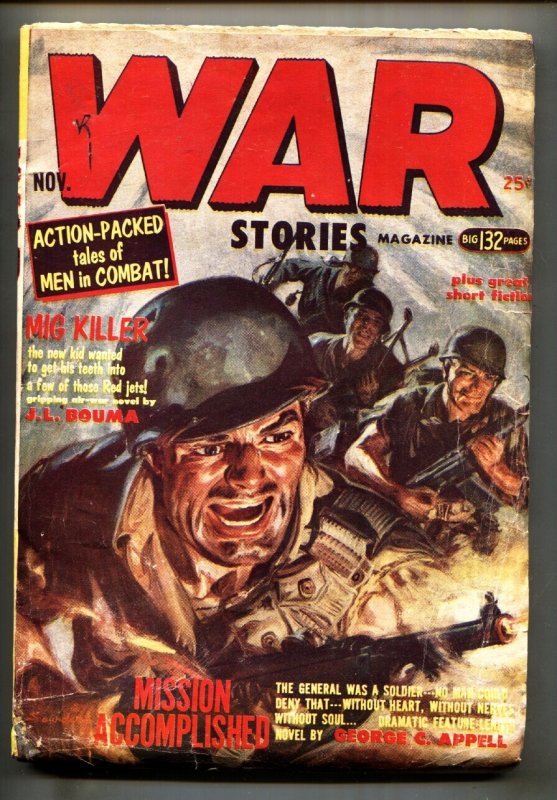 War Stories #2 (1952), raw, ungraded comic book — front cover