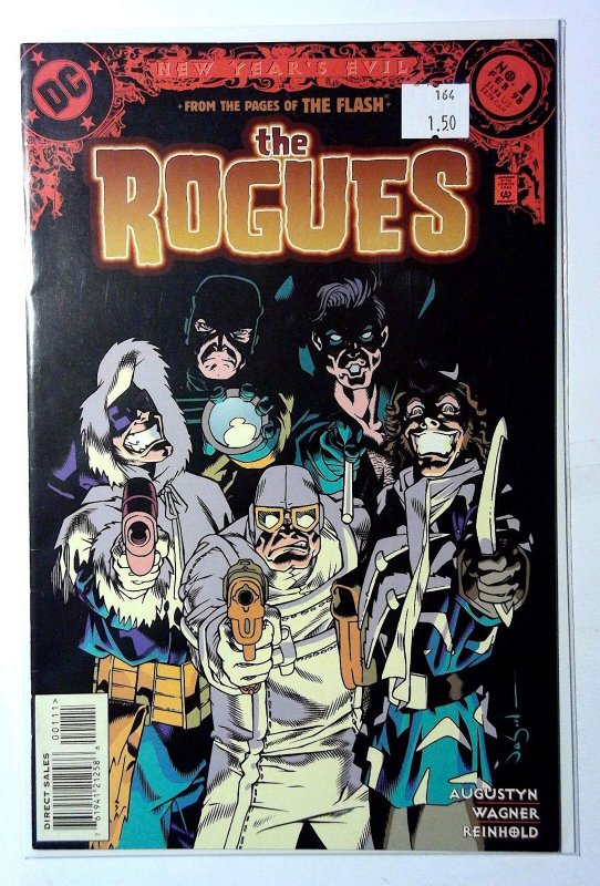 The Rogues (Villains) #1 (DC Comics, 1998), raw, ungraded comic book — front cover