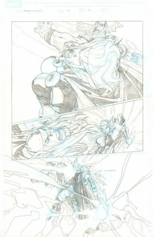 Avengers: The Initiative #21, raw, ungraded comic book — front cover