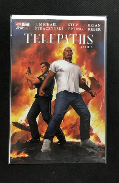 Telepaths #2 (2021), raw, ungraded comic book — front cover