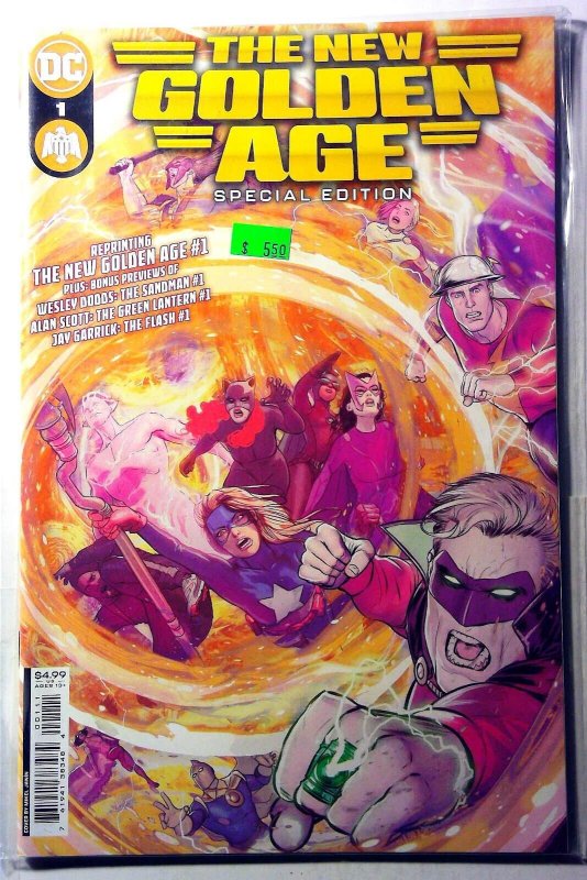 New Golden Age Special Edition #1 (DC Comics, 2023), raw, ungraded comic book — front cover