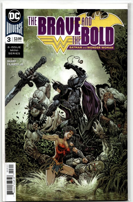 The Brave and the Bold: Batman and Wonder Woman #3 (DC Comics, 2018), raw, ungraded comic book — front cover