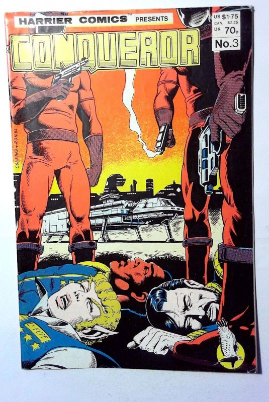 Conqueror #3 (1984), raw, ungraded comic book — front cover