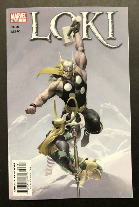 Loki #3 (2004), raw comic book in FN/VF condition — front cover