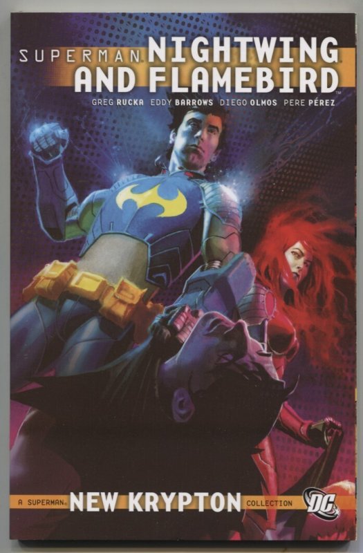 Superman: Nightwing and Flamebird Vol 1 Trade Paperback New Krypton, raw, ungraded comic book — front cover