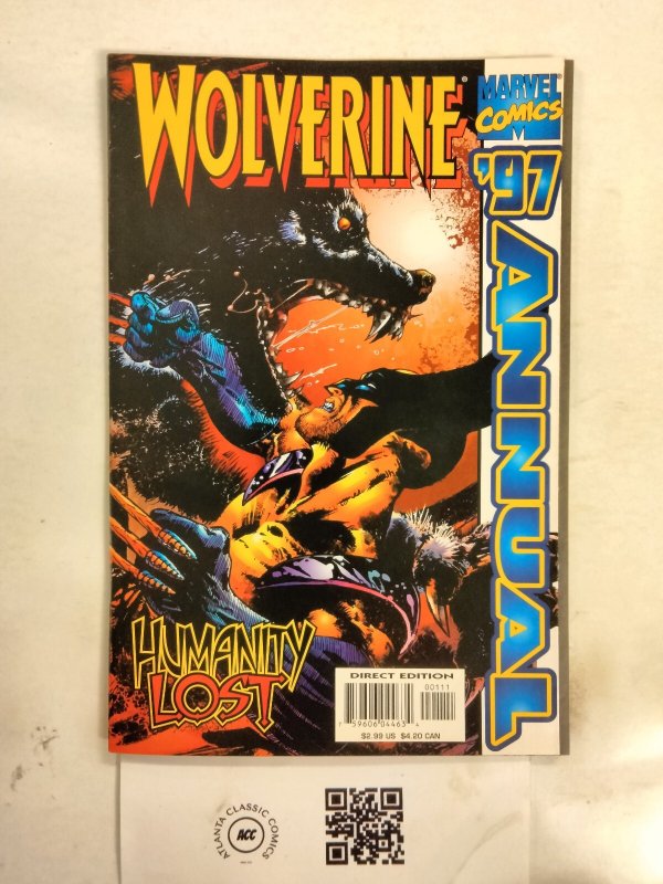 Wolverine Annual '97 #1 (Marvel Comics), raw comic book in NM condition — front cover