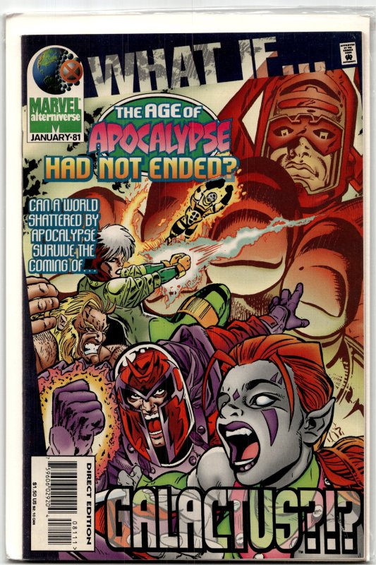 What If...? #81 (1996), raw, ungraded comic book — front cover