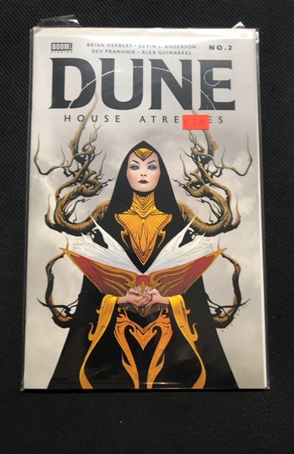 Dune: House Atreides #2 (Boom! Studios, 2020), raw, ungraded comic book — front cover