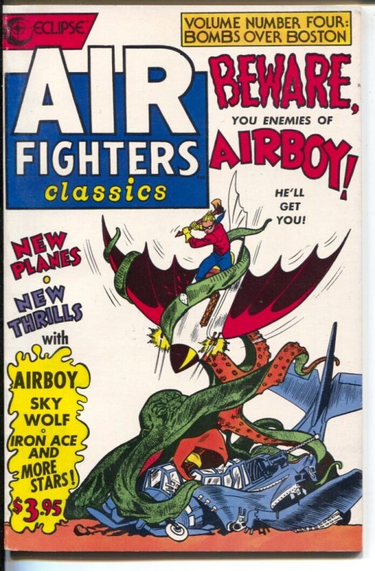 Air Fighters Classics #4 (1988), raw, ungraded comic book — front cover