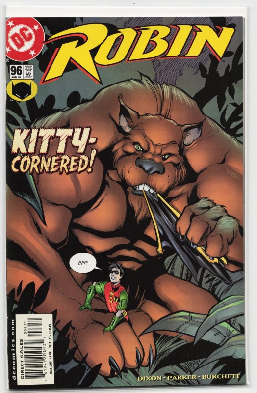 Robin #96 (DC Comics, 2002), raw, ungraded comic book — front cover