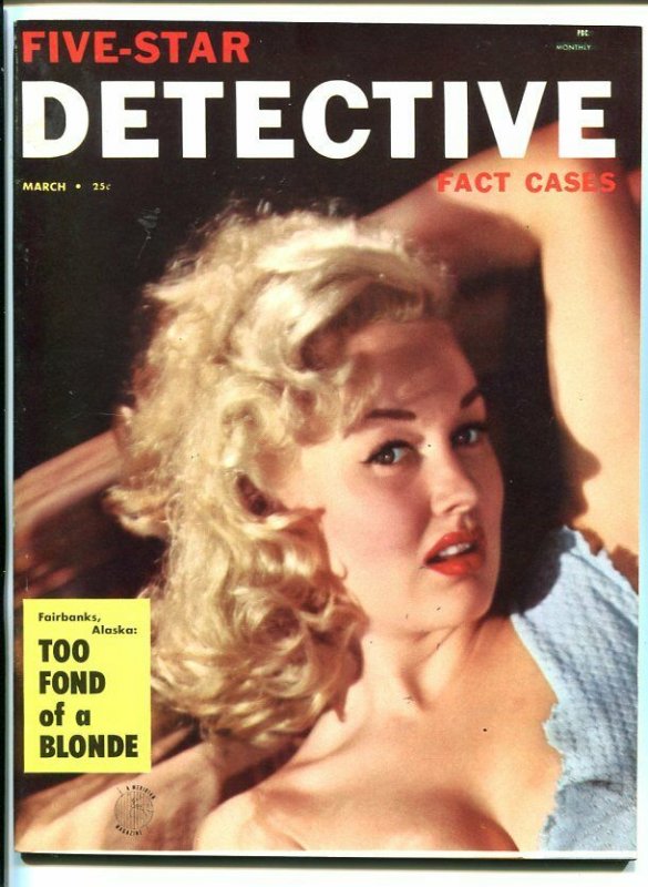 Five-Star Detective Cases #1, raw, ungraded comic book — front cover