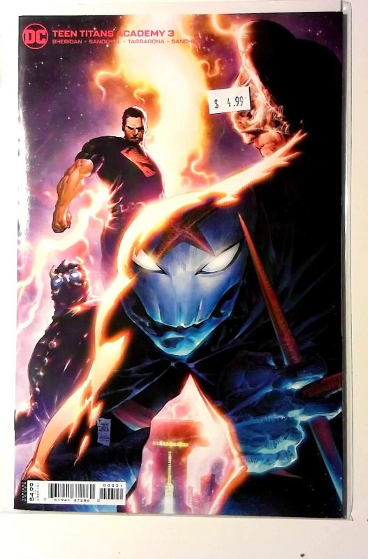 Teen Titans Academy #3 (DC Comics, 2021), raw, ungraded comic book — front cover