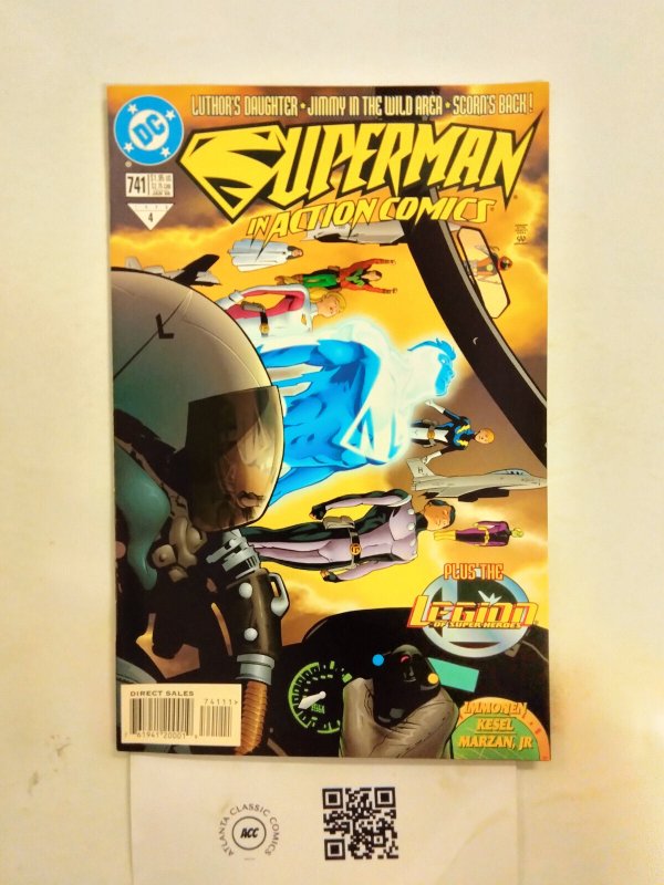 Action Comics #741 (DC Comics), raw comic book in NM condition — front cover