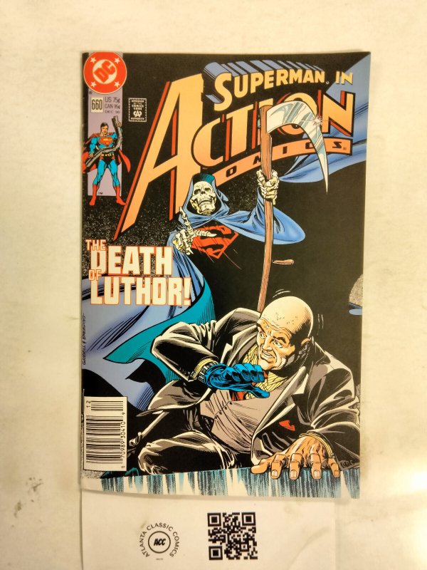 Action Comics #660 (DC Comics), raw comic book in NM condition — front cover