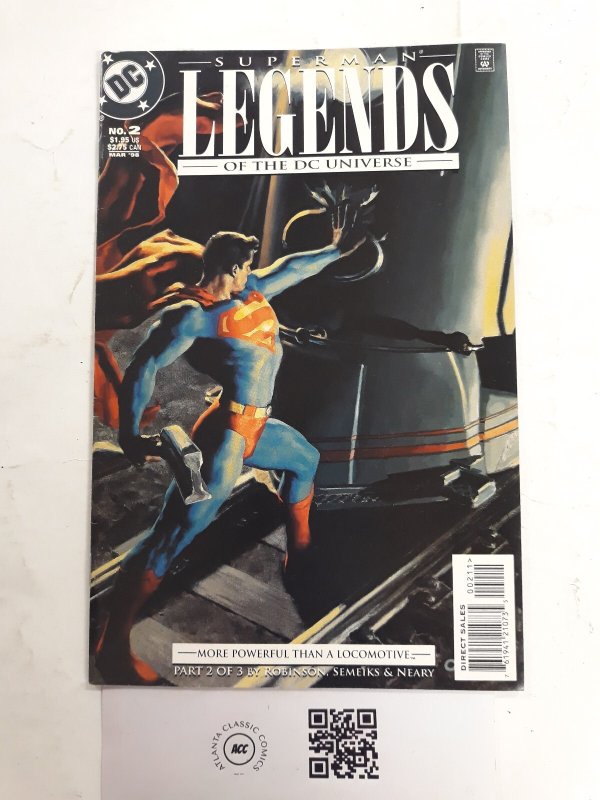 Legends of the DC Universe #2 (DC Comics), raw comic book in VF condition — front cover