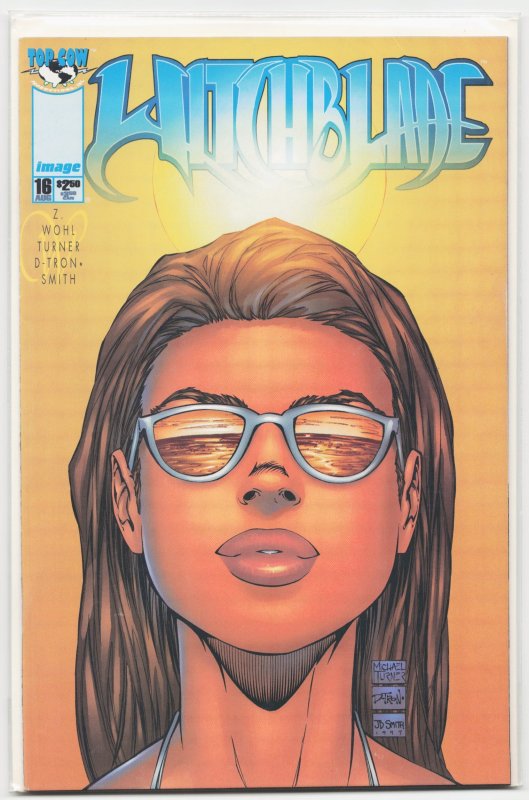 Witchblade #16 (Top Cow, 1997), raw, ungraded comic book — front cover