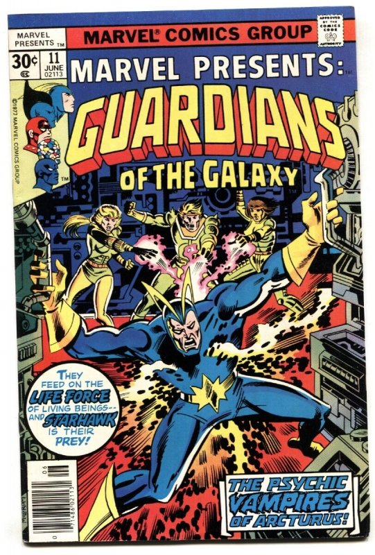 Marvel Presents #11 (Marvel Comics, 1977), raw comic book in VF condition — front cover