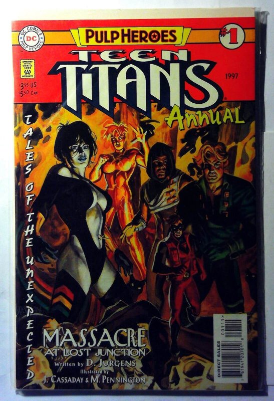 Teen Titans Annual 2nd Series #1 (DC Comics, 1997), raw, ungraded comic book — front cover