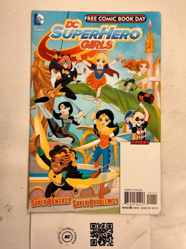 DC Superhero Girls #1 (DC Comics), raw comic book in NM condition — front cover