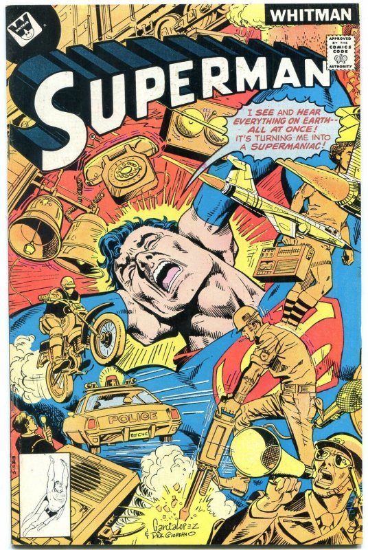 Superman #321 (DC Comics, 1977), raw comic book in VF- condition — front cover