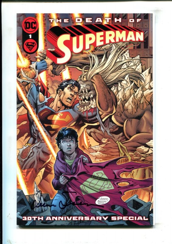 Death of Superman 30th Ann. SP #1A (2023), raw comic book in 8.5 condition — front cover