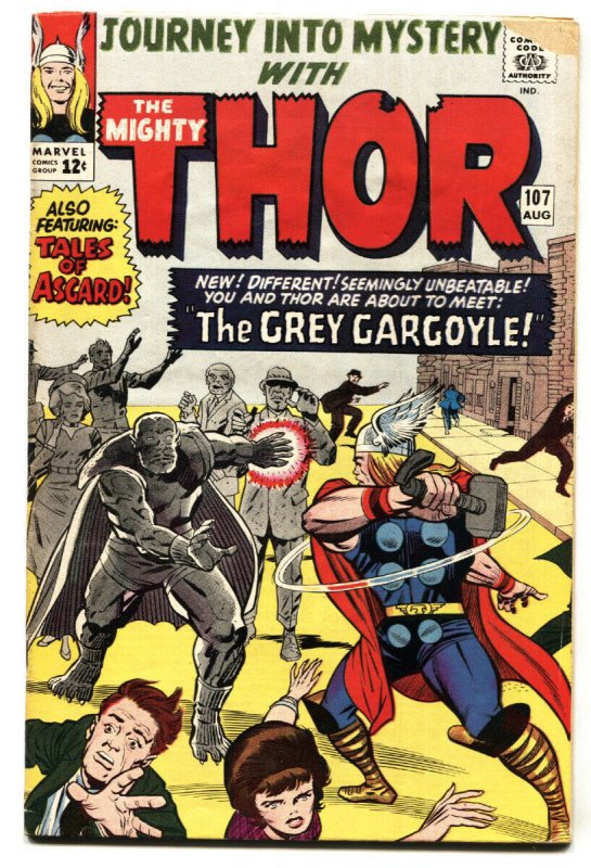 Journey into Mystery #107 (Marvel Comics, 1964), raw comic book in VG- condition — front cover