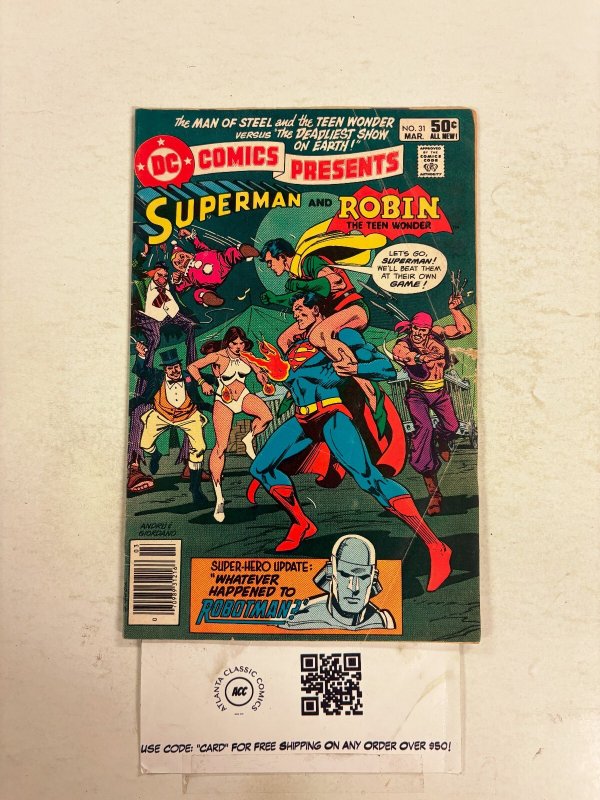 Presents #31 (DC Comics, 1989), raw comic book in VG condition — front cover