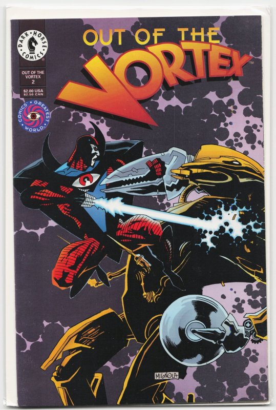 Out of the Vortex #2 (1993), raw, ungraded comic book — front cover