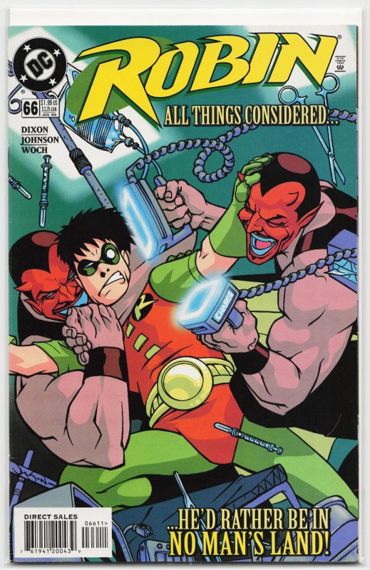 Robin #66 (DC Comics, 1999), raw, ungraded comic book — front cover