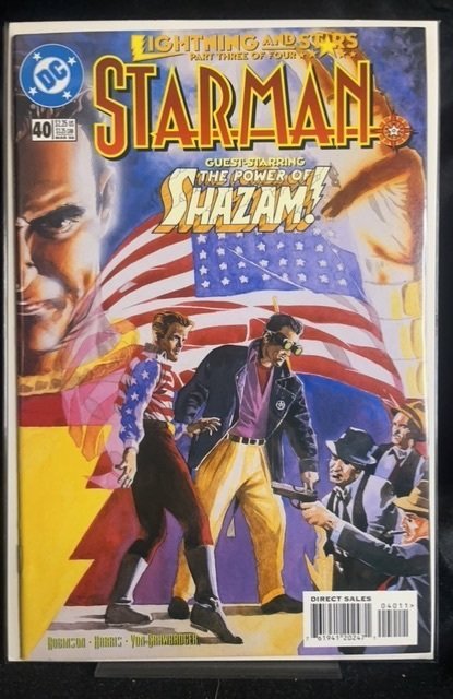 Starman #40 (DC Comics, 1998), raw, ungraded comic book — front cover