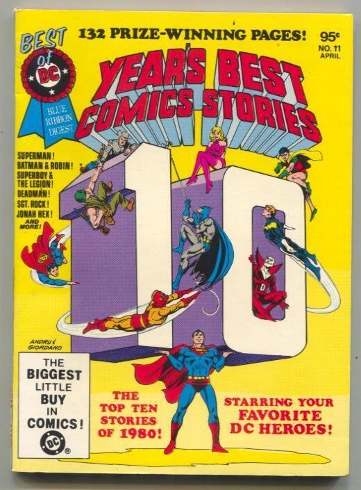 Best of DC #11 (DC Comics, 1981), raw comic book in VF condition — front cover
