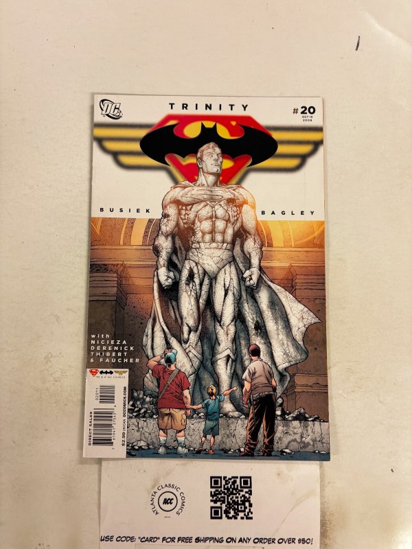 Trinity #20 (DC Comics, 2008), raw comic book in NM condition — front cover