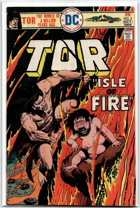 Tor #3 (Marvel Comics, 1975), raw, ungraded comic book — front cover